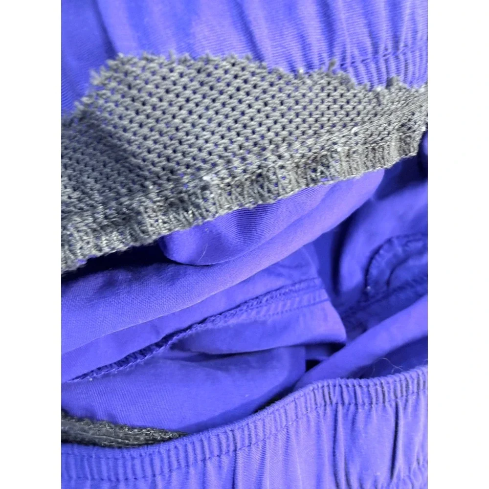 The North Face Mens Purple Athletic Hiking Shorts Elastic Waist Size XL  READ